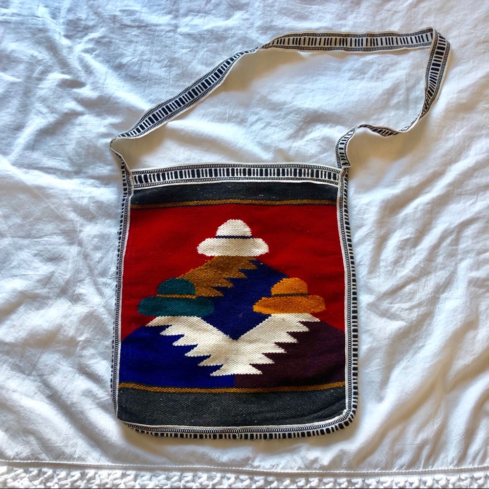 Handmade Peruvian satchel FROM PERU!